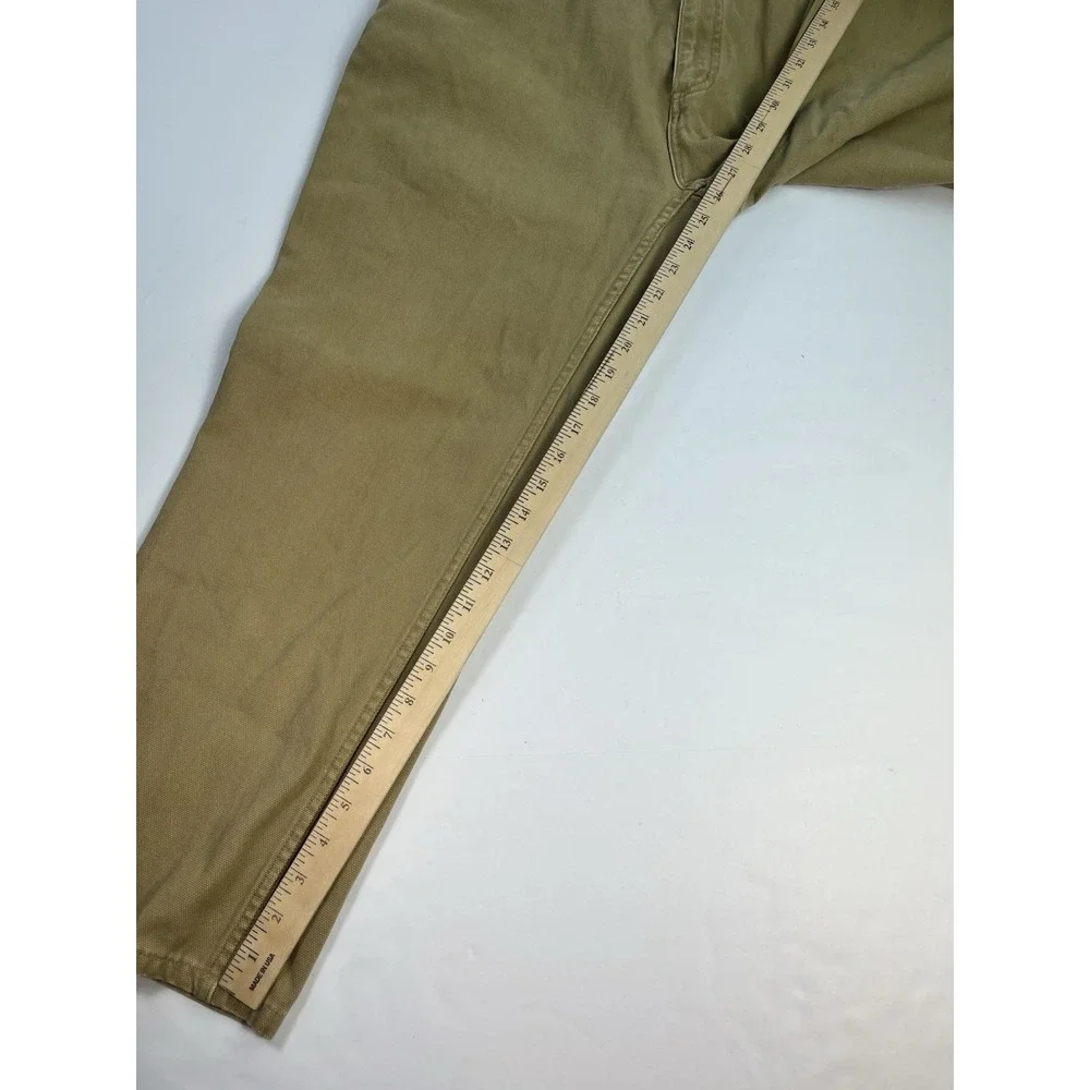 Beretta Jeans Men's Size 38 / 36x26 Relaxed Fit Straight Leg Khaki Tan Hunting